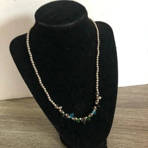 Vtg Beaded  Necklace